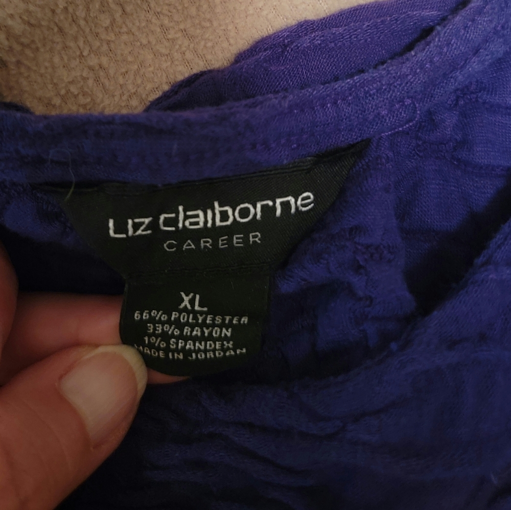 Purple Ladies' Liz Claiborne Top